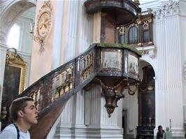 Inside St Ursen Cathedral, Solothurn
